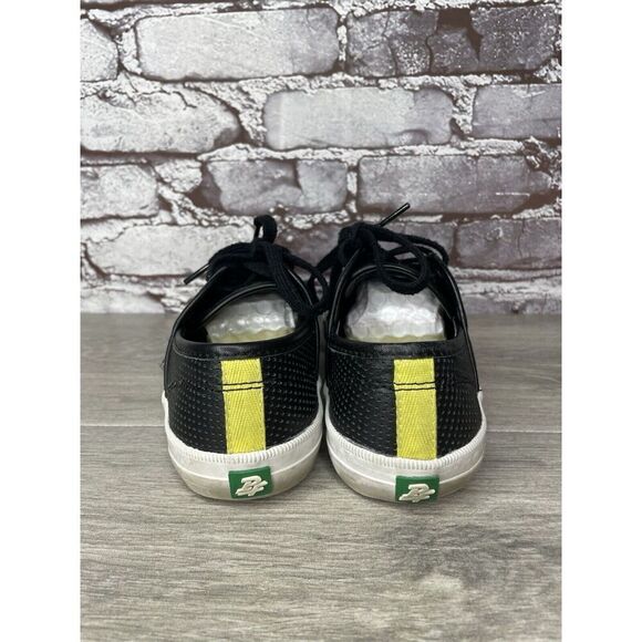 Kate Spade Saturday PF-Flyers Black Leather Low Top Sneakers Women Sz 8M US/39EU - Picture 9 of 16